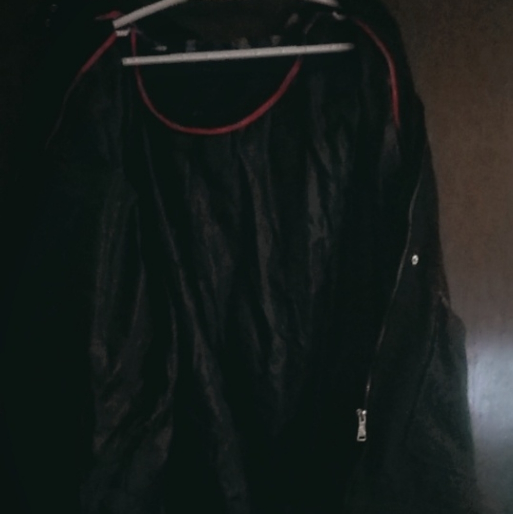 Wool jacket zip up, worn once